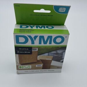 DYMO Multi-Purpose Labels 1" x 2-1/8" for LabelWriter 1 roll of 500